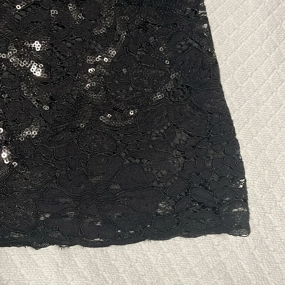 Brooks Brothers Black Peplum Cap Sleeve Blouse - Picture 7 of 13